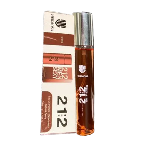 عطر و ادکلن جیبی سوئیس آرمی کارولینا هررا 212 سکسی مردانه ادو تویلت 35 میل عطرافرا