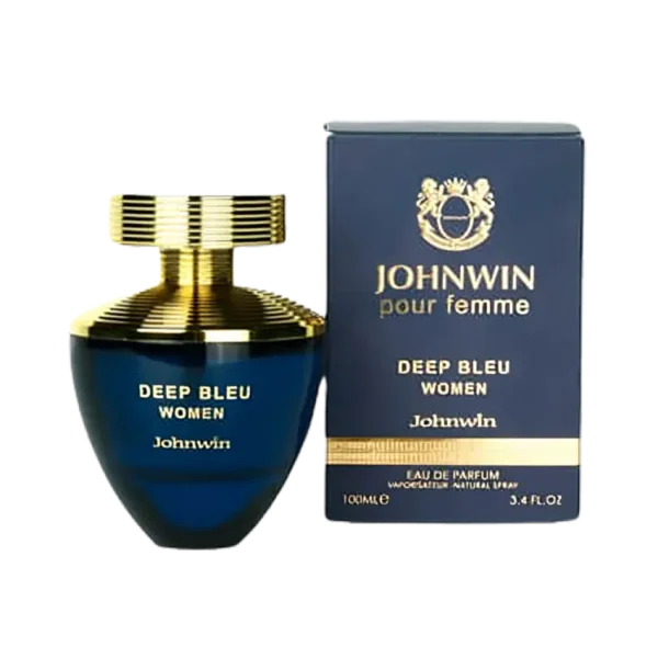 عطر و ادکلن ورساچه دیلان بلو زنانه (دیپ بلو وومن) جانوین (جکوینز) ادو پرفیوم 100 میل شرکتی عطرافرا