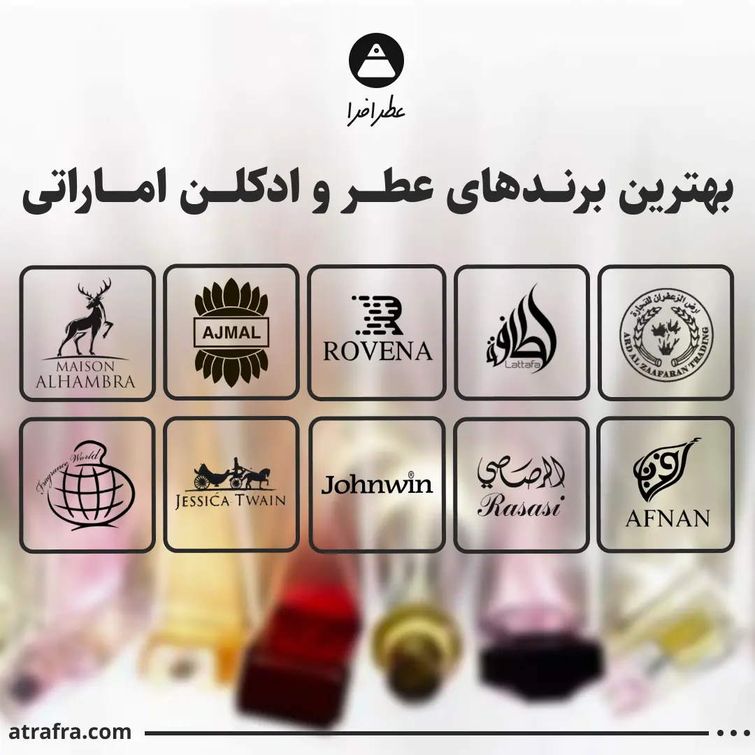 بهترین برندهای عطر و ادکلن اماراتی عطرافرا