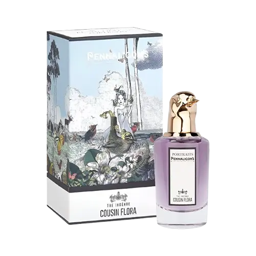 عطر و ادکلن پنهالیگونز د آنجنیو کازین فلورا (کبوتر) هارد باکس اماراتی ادو پرفیوم 75 میل عطرافرا