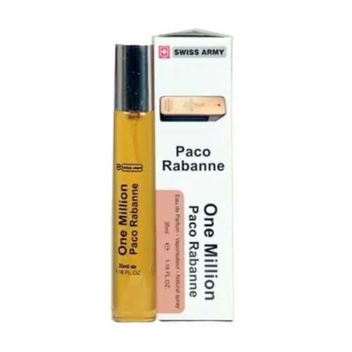 عطر و ادکلن جیبی سوئیس آرمی (سوئیس آرمه) پاکو رابان وان میلیون ادو تویلت 35 میل عطرافرا