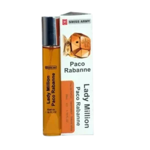 عطر و ادکلن جیبی سوئیس آرمی (سوئیس آرمه) پاکو رابان لیدی میلیون ادو پرفیوم 35 میل عطرافرا
