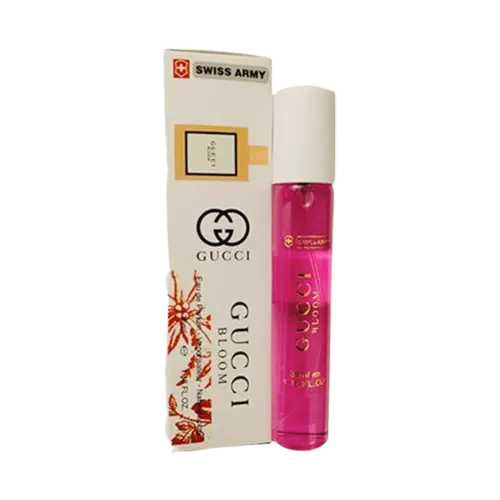 عطر و ادکلن جیبی سوئیس آرمی گوچی بلوم صورتی ادو پرفیوم 35 میل عطرافرا