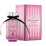 عطر و ادکلن الحمبرا ویکتوریا سکرت بامب شل (پینک شیمر سکرت) ادو پرفیوم 100 میل شرکتی عطرافرا