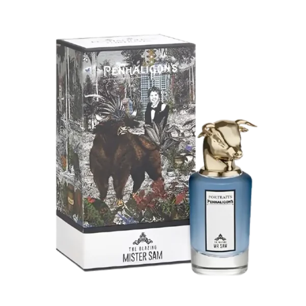 عطر پنهالیگونز د بلیزینگ مستر سام (گاو) اماراتی ادو پرفیوم 75 میل عطرافرا