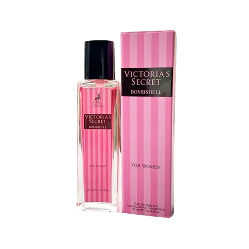 عطر جیبی الحمبرا ویکتوریا سکرت بامب شل ادو پرفیوم 35 میل شرکتی عطرافرا