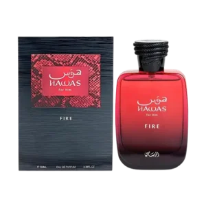 ادکلن رصاصی هوس فایر ادو پرفیوم 100 میل اماراتی عطرافرا