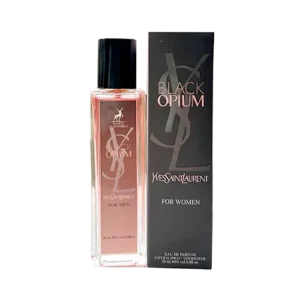 ادکلن جیبی الحمبرا ایو سن لورن بلک اپیوم ادو پرفیوم 35 میلی لیتر عطرافرا