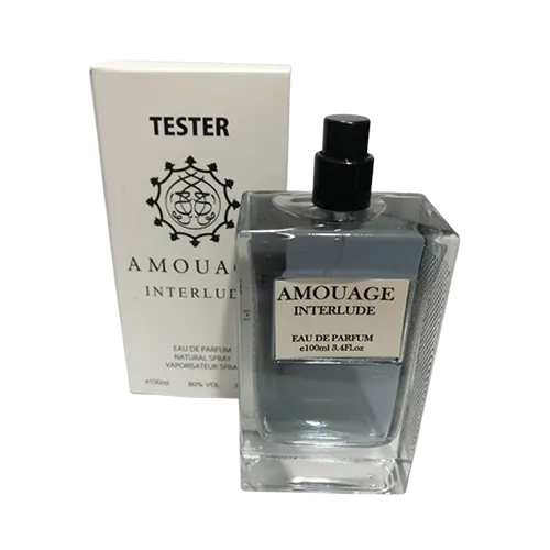 تستر جعبه سفید آمواج اینترلود مردانه (آمواژ اینترلود) ادوپرفیوم اماراتی 100 میل عطرافرا