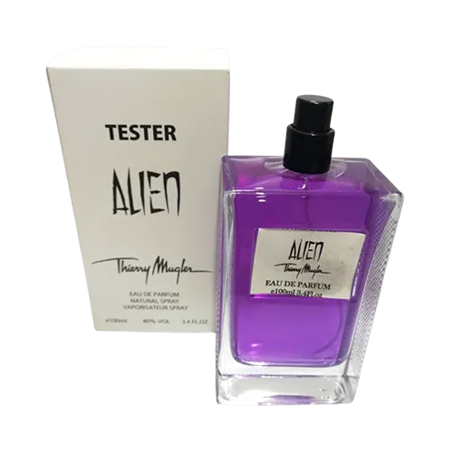 تستر جعبه سفید تیری موگلر آلین (الین) ادوپرفیوم اماراتی 100 میل عطرافرا