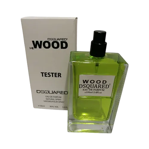 تستر جعبه سفید دسکوارد 2 هی وود (قهوه ای) ادوپرفیوم اماراتی 100 میل عطرافرا