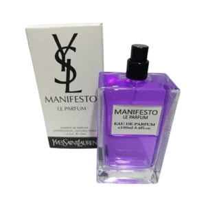 تستر جعبه سفید ایو سن لورن مانیفستو (منیفستو) ادوپرفیوم اماراتی 100 میل عطرافرا